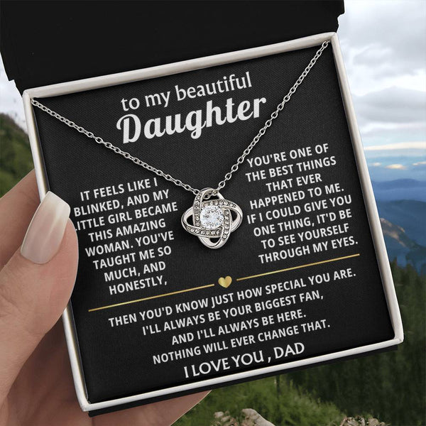 To My Beautiful Daughter, You're one of the best things ever. — [Lux] - Love Knot