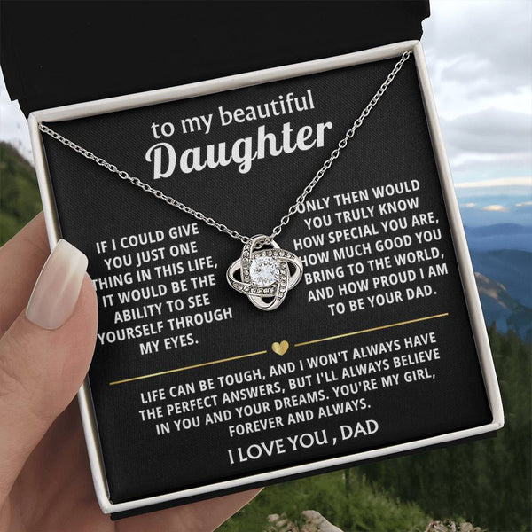 To My Beautiful Daughter, I'm so proud to be your Dad.