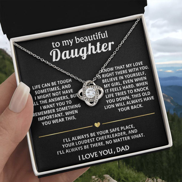 To My Beautiful Daughter, My love is always right there with you.