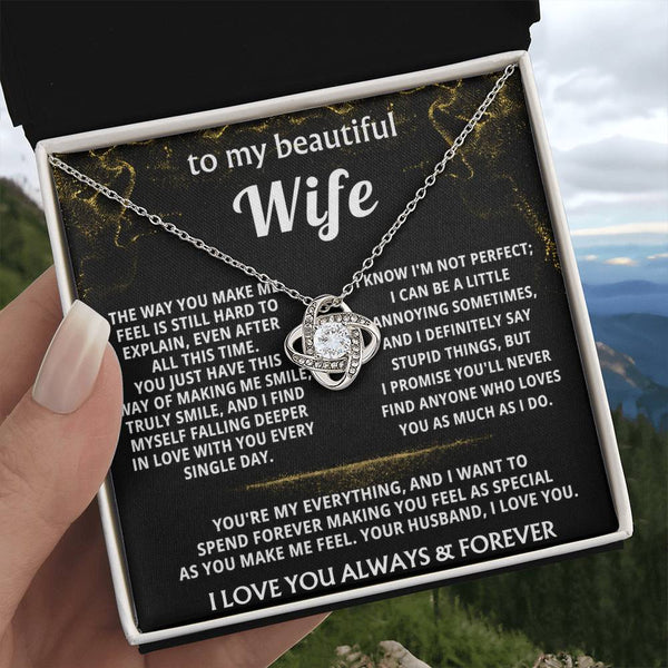 To My Wife, I love you more every single day.