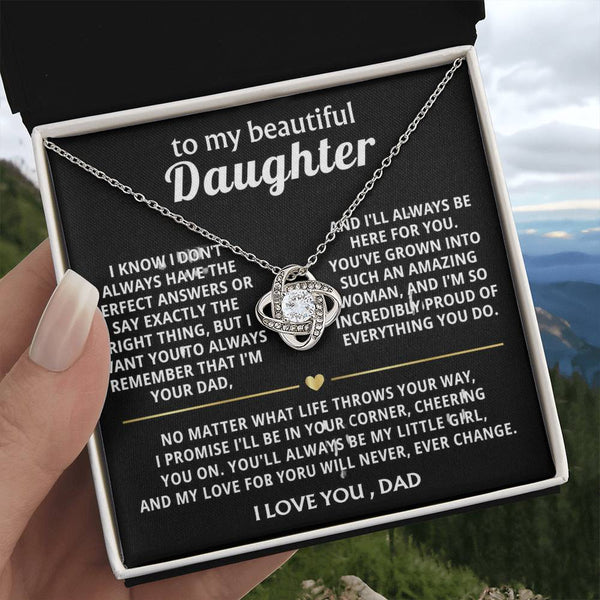 To My Beautiful Daughter, I'm always here for you, my amazing girl.