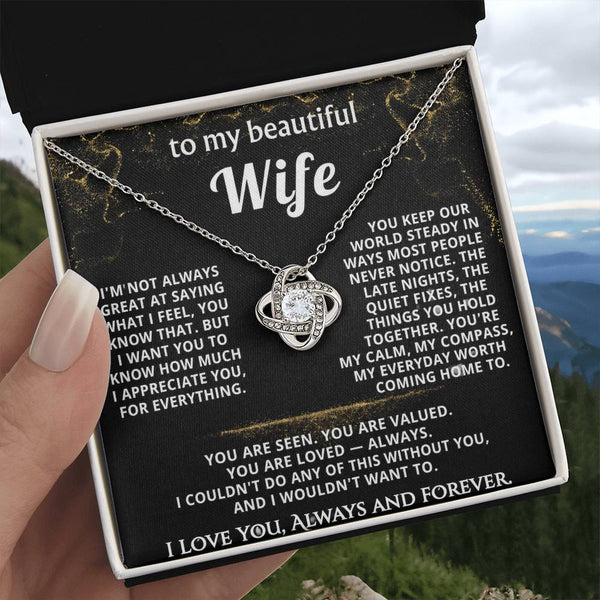 To My Wife, You're my everyday worth coming home to.