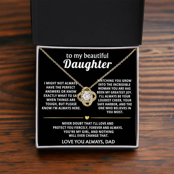 To My Wonderful Daughter, You are my greatest joy.