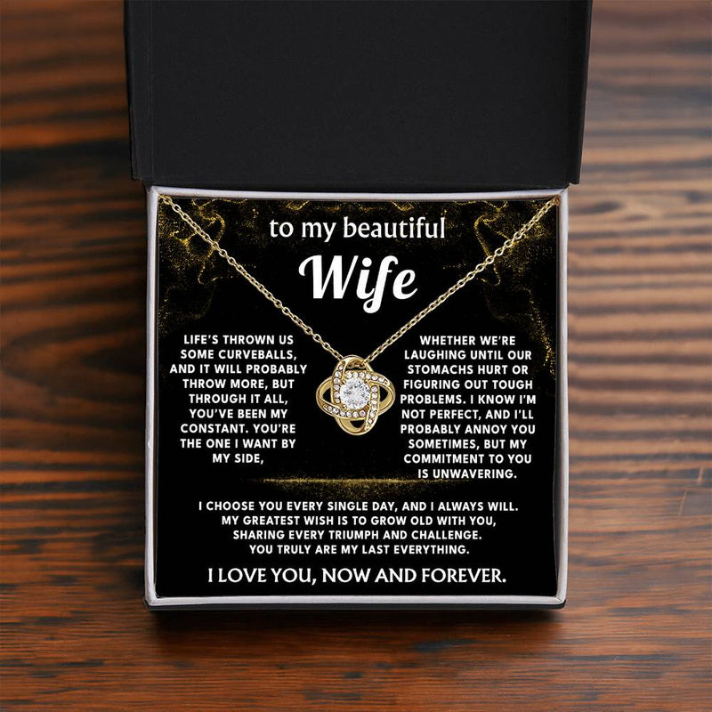 To My Wife, You are my constant, my everything.
