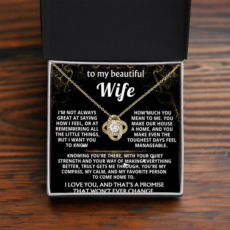 To My Wife, You're my compass, calm, and home.