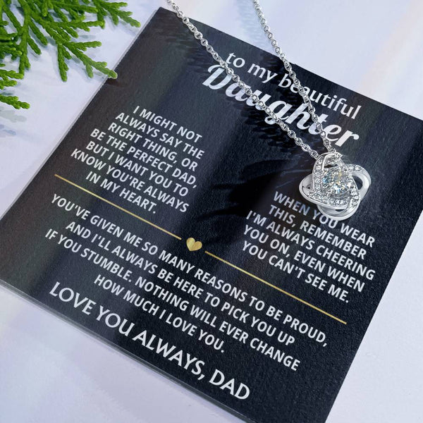 To My Beautiful Daughter, You're always in my heart. — [Lux] - Love Knot