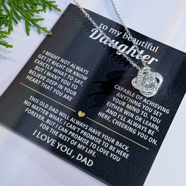 To My Beautiful Daughter, I believe in you and love you.