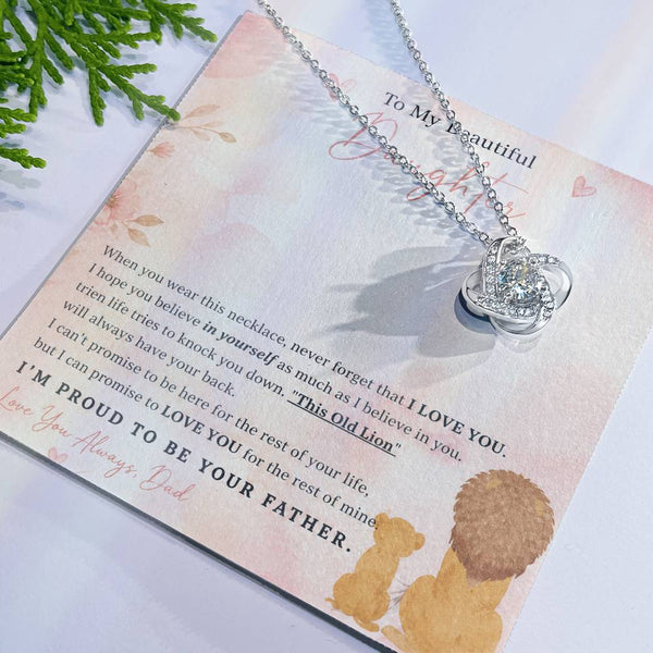 To My Daughter, I'll always have your back. — [Lux] - Love Knot