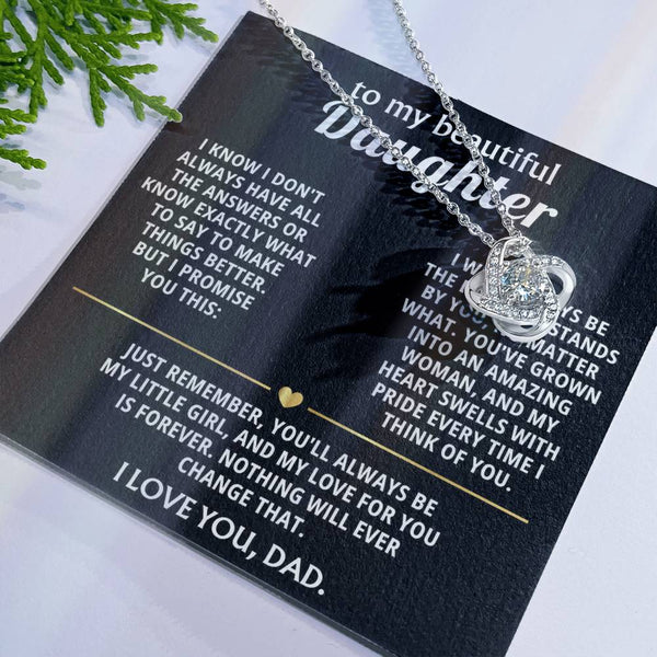 To My Beautiful Daughter, I'm always proud and forever by your side.