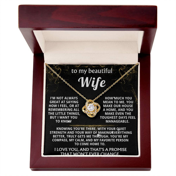 To My Wife, You're my compass, calm, and home.