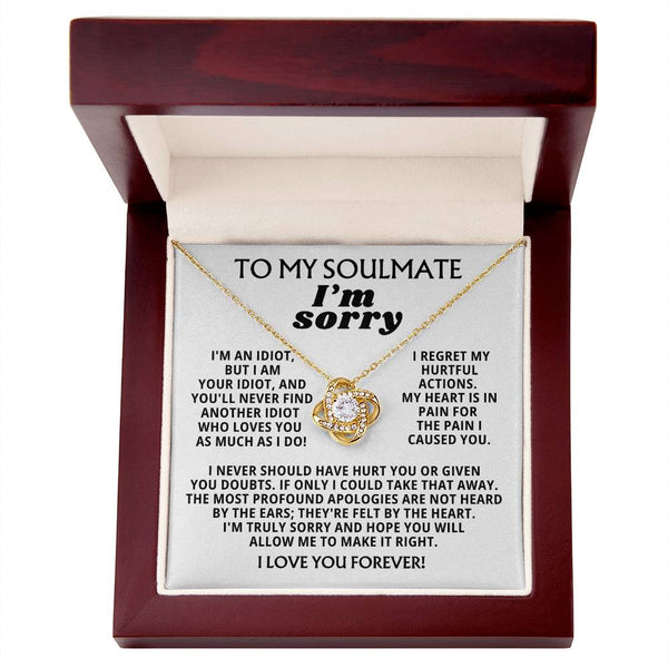 To My Soulmate - I'm Truly Sorry [ Love Knot ]