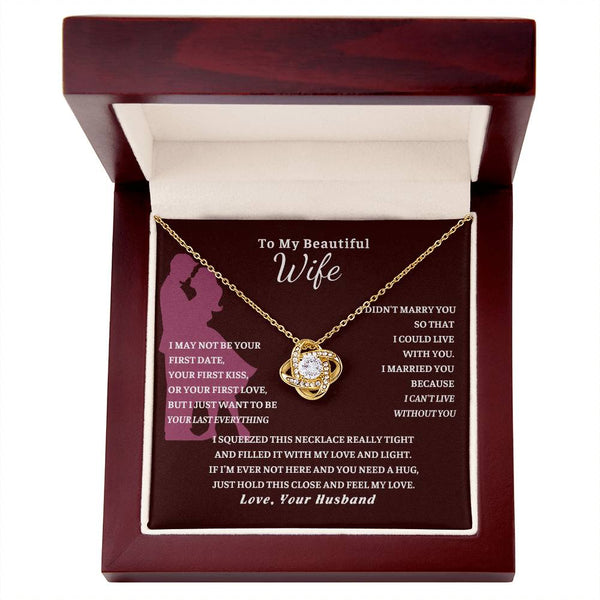 To My Wife , Gift For Soulmate , Gift For Wife, Wife Birthday Gift, Anniversary Gift For Wife, Wife Necklace , Christmas Gift For Her