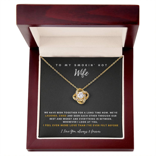 To My Smokin' Hot Wife , Thank You, Gift For Soulmate , Gift For Wife ,  Anniversary Gift For Wife