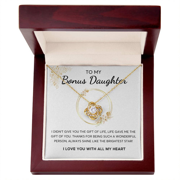 Bonus Daughter Present , Daughter in Law Gift, Bonus Daughter Jewelry , Heart Shape ,Gift