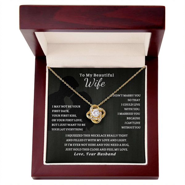 Gift For Wife, Wife Birthday Gift, Anniversary Gift For Wife, Wife Necklace , Love Card