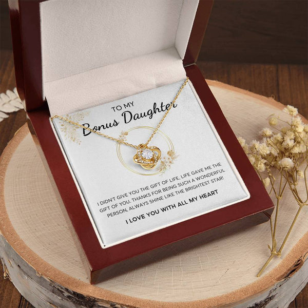Bonus Daughter Present , Daughter in Law Gift, Bonus Daughter Jewelry , Heart Shape ,Gift