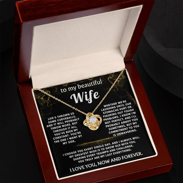 To My Wife, You are my constant, my everything.