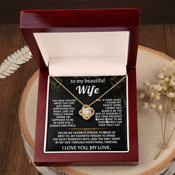To My Wife, You are my forever home.