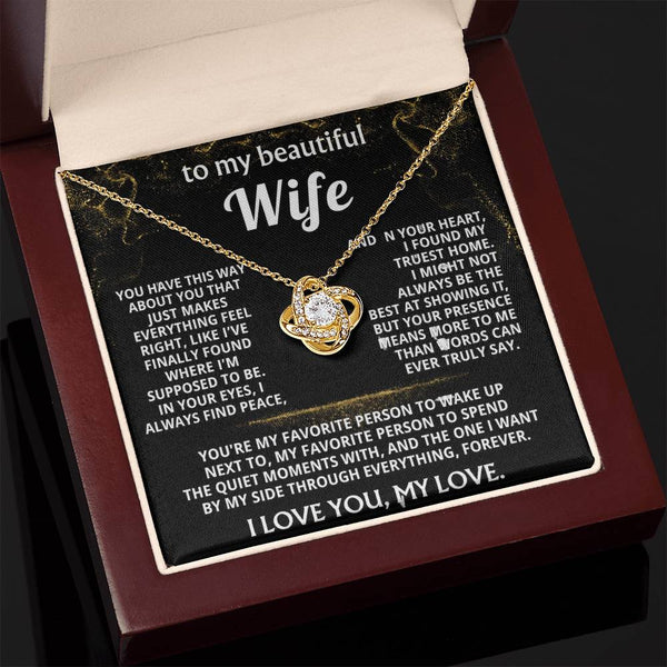 To My Wife, You are my forever home.