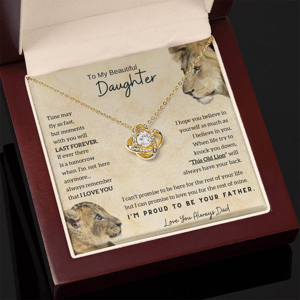 [Almost sold out] To My Beautiful Daughter - Moments With You Will Last Forever (Love knot)