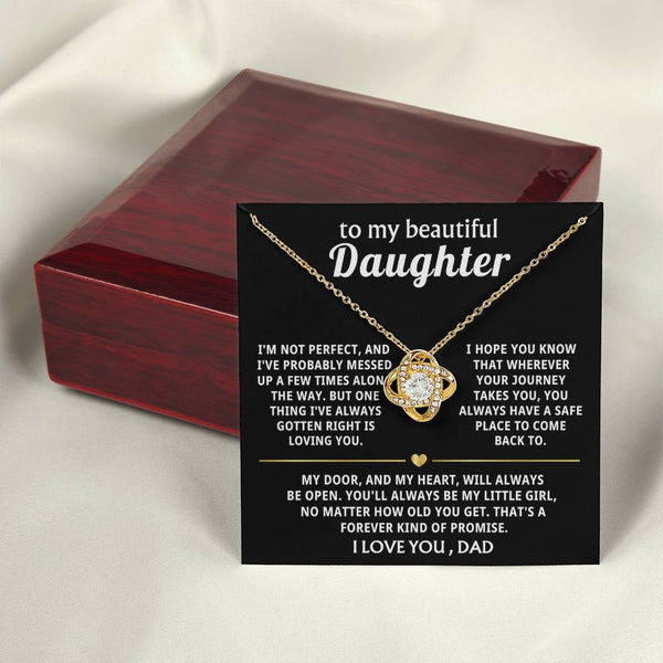 To My Beautiful Daughter, I'll always be here for you. — [Lux] - Love Knot