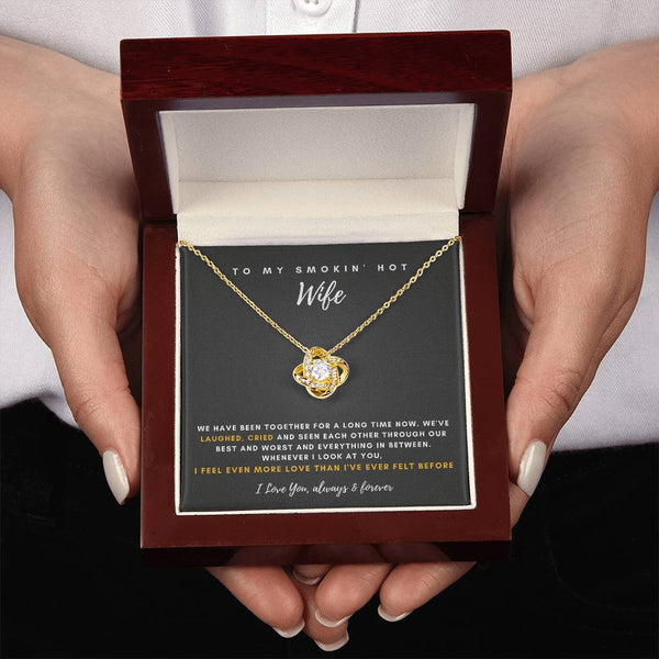 To My Smokin' Hot Wife , Thank You, Gift For Soulmate , Gift For Wife ,  Anniversary Gift For Wife