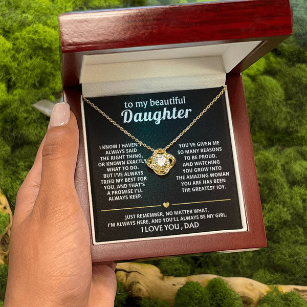 To My Beautiful Daughter, I'm always here for you, my girl. — [Lux] - Love Knot