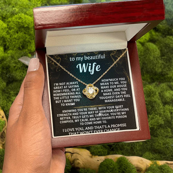 To My Wife, You're my compass, calm, and home.