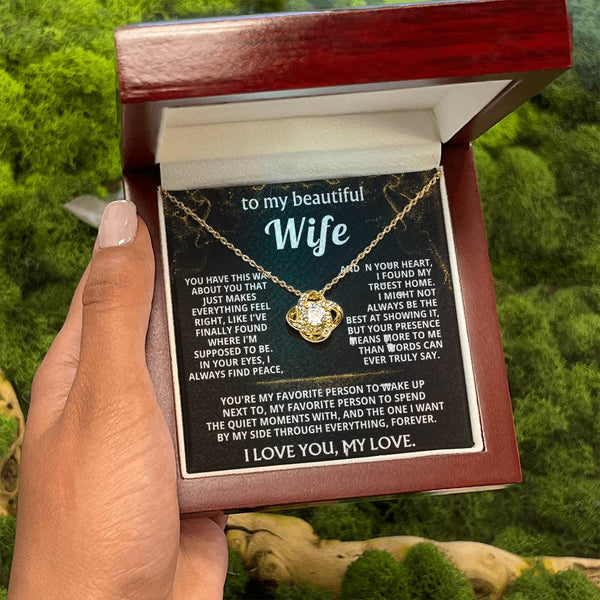 To My Wife, You are my forever home.