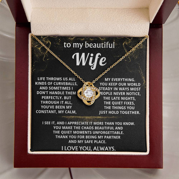 To My Wife, You make my world beautiful and steady.