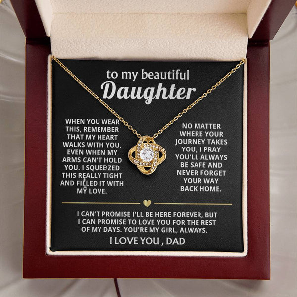 To My Beautiful Daughter, My heart walks with you, always.