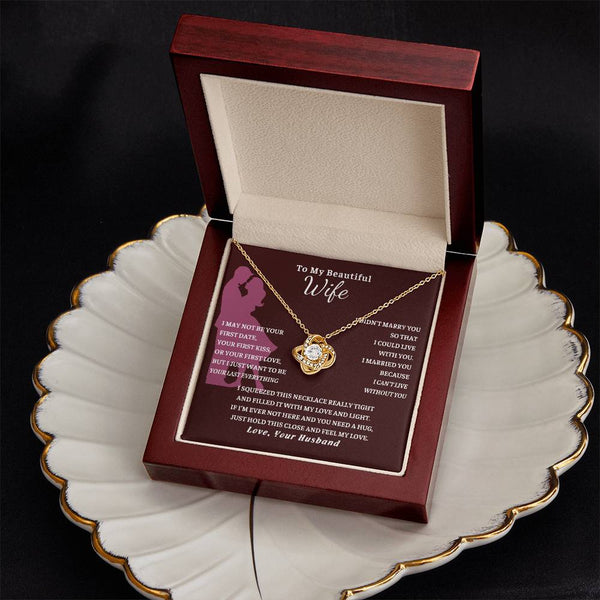 To My Wife , Gift For Soulmate , Gift For Wife, Wife Birthday Gift, Anniversary Gift For Wife, Wife Necklace , Christmas Gift For Her