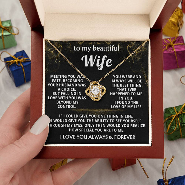 (Almost Gone) To My Beautiful Wife - I found the love of my life - Love Knot
