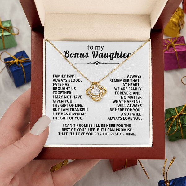 To My Bonus Daughter, FATE HAS BROUGHT US TOGETHER ( Love Knot )