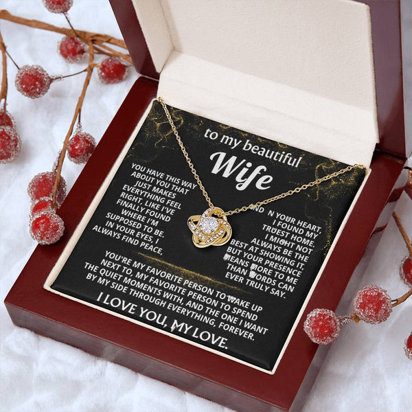 To My Wife, You are my forever home.