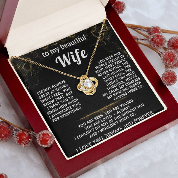 To My Wife, You're my everyday worth coming home to.
