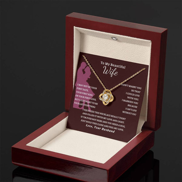 To My Wife , Gift For Soulmate , Gift For Wife, Wife Birthday Gift, Anniversary Gift For Wife, Wife Necklace , Christmas Gift For Her