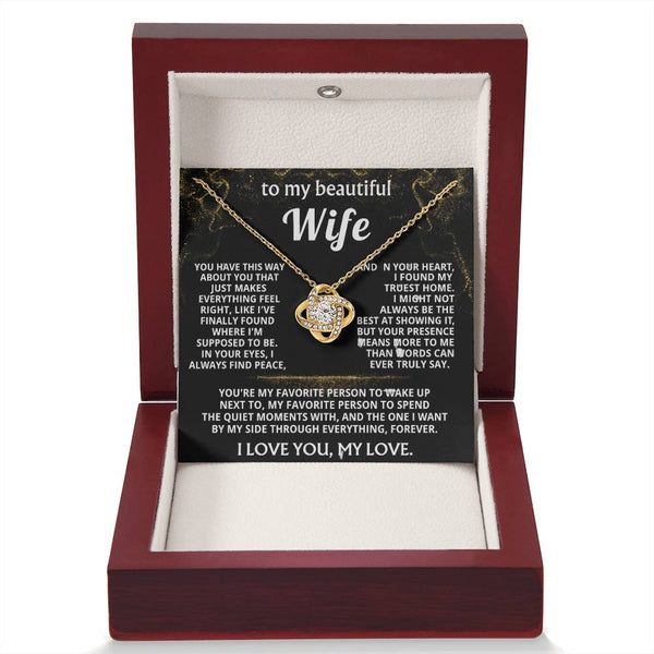 To My Wife, You are my forever home.