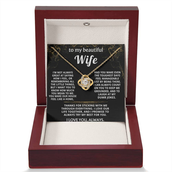 To My Wife, You make our life feel like home.