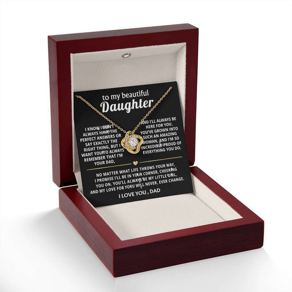 To My Beautiful Daughter, I'm always here for you, my amazing girl.