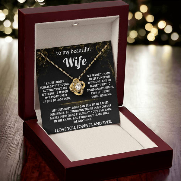 To My Wife, You are my favorite person, always.