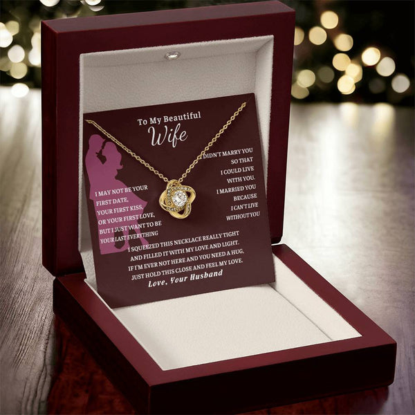 To My Wife , Gift For Soulmate , Gift For Wife, Wife Birthday Gift, Anniversary Gift For Wife, Wife Necklace , Christmas Gift For Her