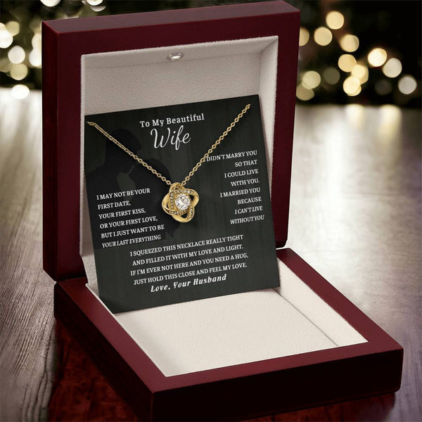 Gift For Wife, Wife Birthday Gift, Anniversary Gift For Wife, Wife Necklace , Love Card