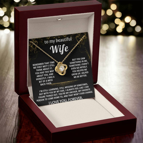 To My Wife, You make me a better man.
