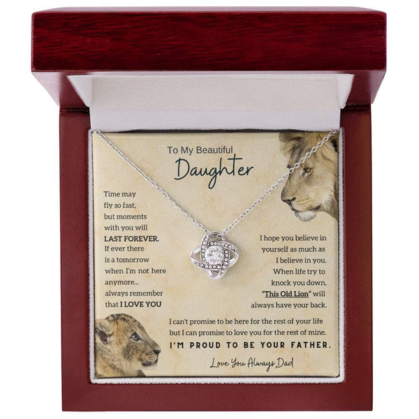 [Almost sold out] To My Beautiful Daughter - Moments With You Will Last Forever (Love knot)