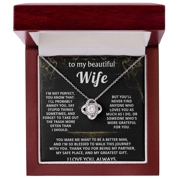 To My Wife, You are my greatest gift, always.