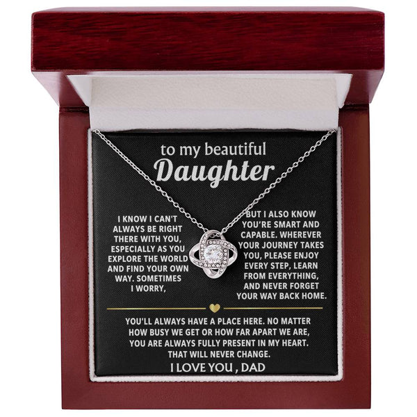 To My Beautiful Daughter, You are always fully present in my heart.
