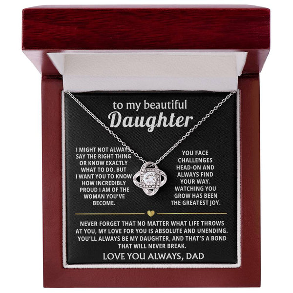 To My Daughter - PUBLISHING IN SHINON DASHBOARD