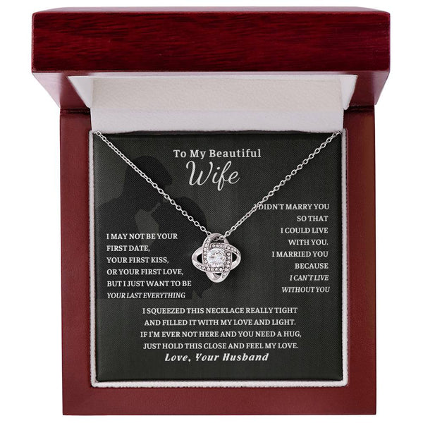 Gift For Wife, Wife Birthday Gift, Anniversary Gift For Wife, Wife Necklace , Love Card