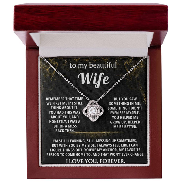 To My Wife, You make me a better man.